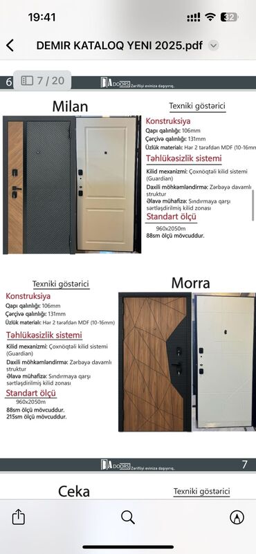 Giriş qapıları: Mənzil üçün Yeni Giriş qapısı 90x205 sm Zamok ilə, Zəmanətli, Pulsuz quraşdırma, Pulsuz çatdırılma — 17