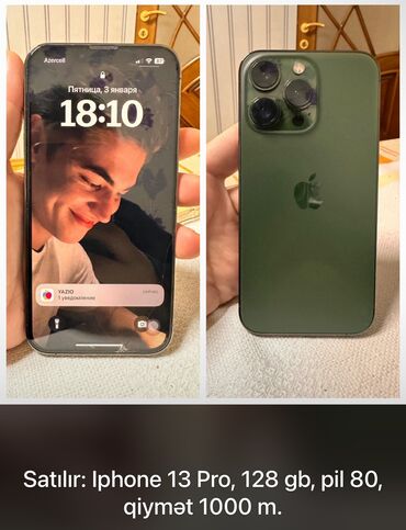 iphone 13 pro 128: IPhone 13 Pro, 128 GB, Alpine Green