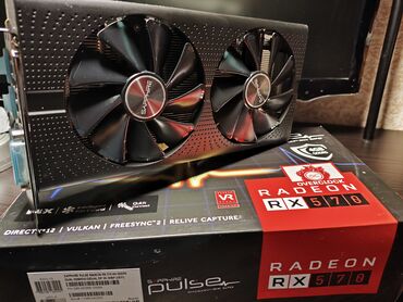 Videokartlar: Videokart Sapphire Radeon RX 570, 4 GB, İşlənmiş — 5