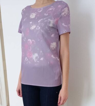satenske bluze: Nova ESPRIT bluza/majica S-M Boja: lila - svetlo ljubičasta sa