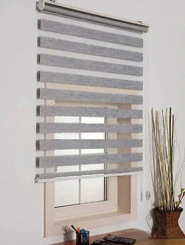 postamenti: Bambo siva zebra zavesa 90x200cm. bambo siva zebra zavesa 90x200cm — 1