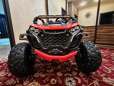 Uşaq dünyası: Uşaq üçün böyük elektrikli off-road buggy maşın - İki nəfərlik — 4