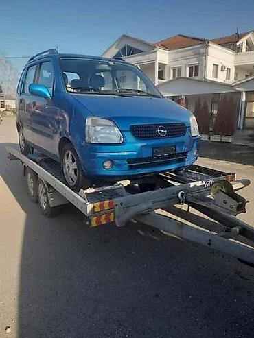 auto otpad pancevo: OPEL AGILA 1.2 2001. GOD. - KOMPLETAN AUTO U DELOVIMA | Z12XE MOTOR — 2
