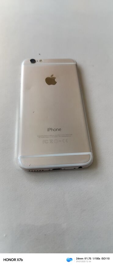 чехол для playstation 4: IPhone 6, 64 GB, Qızılı, Barmaq izi