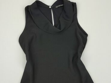 czarne krótka bluzki: Bluzka Damska, Zara, XS, stan - Idealny