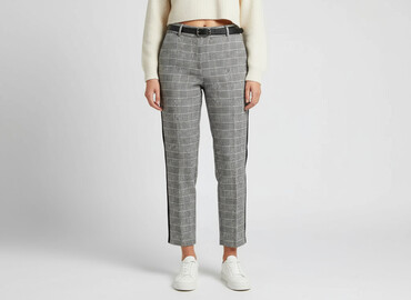 stradivarius cargo: Stradivarius, Spodnie materiałowe damskie, rozmiar M