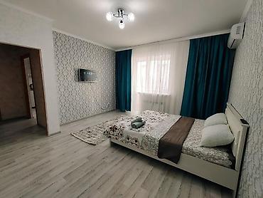 Посуточная аренда квартир: 1 комната, Душевая кабина, Постельное белье, Кондиционер — 9