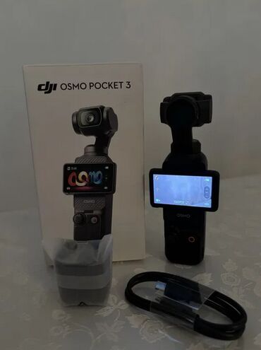 видеокамера хорошая: Dji Osmo Pocket 3. Почти новая камера, пользовался 1 месяц. Все