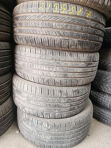 шины 21545 r17: Шины 215 / 45 / R 17, Лето, Б/у, Легковые, Корея — 1