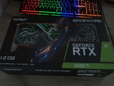 видеокарты geforce: Видео карта, Колдонулган, Palit, GeForce RTX, 12 ГБ, ПК үчүн