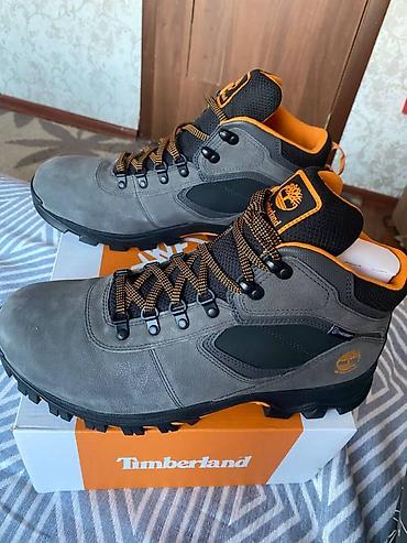 Мужские ботинки, 45, 46, Timberland, Новый, цвет - Серый, Самовывоз