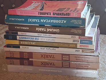 tar satılır: Abituriyentlər üçün fənn və test topluları dəsti Paketə daxildir: - — 3