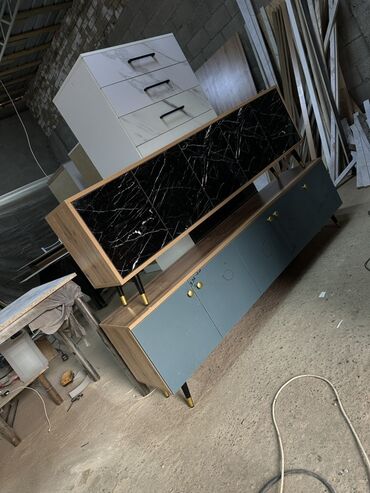 Кухонные гарнитуры: Кухонный гарнитур, Новый, цвет - Серый, МДФ, Бесплатная доставка — 12