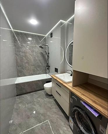 archa group: 2 комнаты, 66 м², Кок-Жар мкр Элитка, 12 этаж, Дизайнерский ремонт — 9