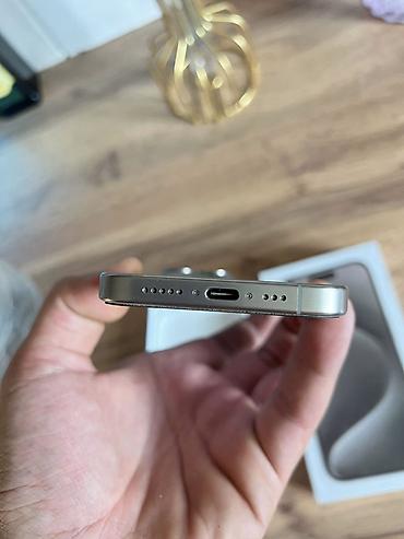 redmi x5: IPhone 15 Pro, Б/у, 256 ГБ, White Titanium, Коробка, 88 % — 3
