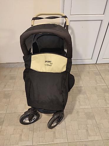 Uşaq arabaları: Uşaq arabası – Kawai Sport GT - Rəng: qara/krem kombinasiyası - — 4