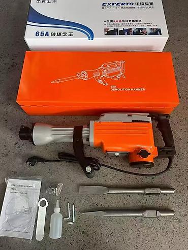 65A Demolition Hammer – güclü dağıdıcı/perforator Xüsusiyyətlər: -