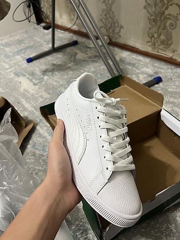 кеды пума: Кроссовки, 39, Puma, Новый, цвет - Белый, Самовывоз, Платная доставка — 4