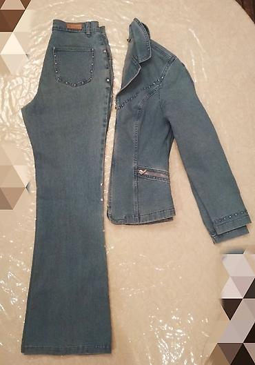 Отдам даром: Обмен на продукты : джинсовые жен., костюм, брюки, пиджак, куртка — 13