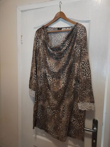 haljine od svile prodaja: Tigrasta bigo haljina. Veličina M