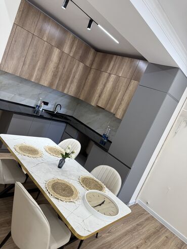 долгосрочная квартира аренда ош: 2 комнаты, 63 м², Элитка, 5 этаж, Евроремонт