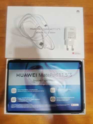 Audio: Huawei MatePad 11.5”S PaperMatte Edition planşet az işlənib yeni
