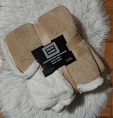 Ćebad i pokrivači: DELTA HOME Luxury Micro Mink-Sherpa ćebe Dimenzija 200x200 - Tip — 7