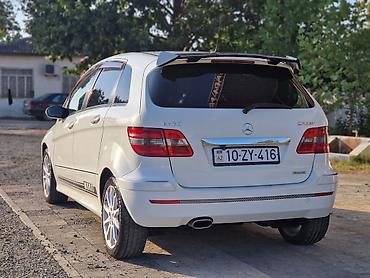 təkər olculəri: Mercedes-Benz B-Class: 1.7 l | 2006 il Hetçbek — 5