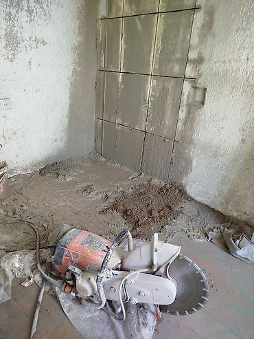Beton işləri: Beton kəsmə beton deşmə xidməti Karot - HILTI DD 200 / 350 ilə 25 ° — 9