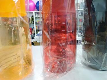 water: 760ml Спортивный белковый шейкер Blender Milk Mixer Water Bottle Free — 3