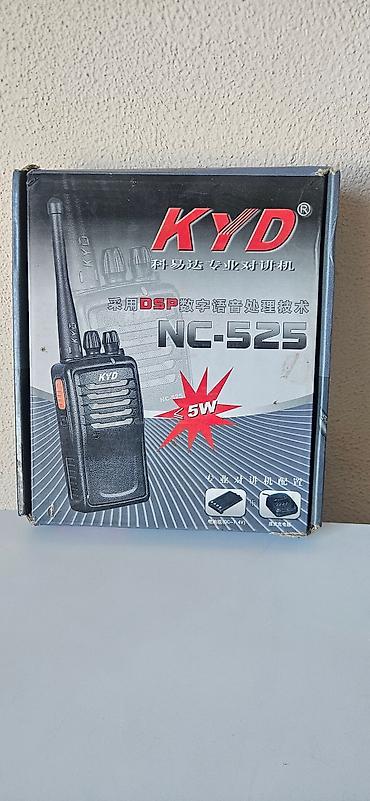 рация цена: Продаю комплект раций KYD 6шт, за всё прошу 3500 сом. На одной рации — 3