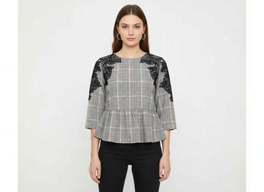 bluzki do stroju krakowskiego: Women's blouse, size XS