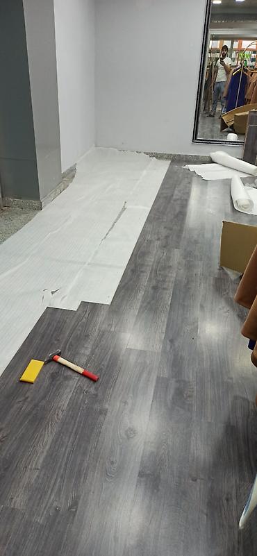 paduqa ustasi: Her nov laminatlarin vurulmasi butun pol isləri tam ideal sekilde — 4