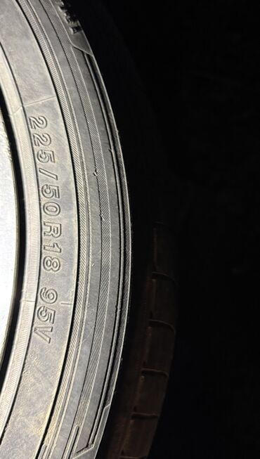 шыны 1956515: Продам шины 225/50 R18 
Цена за двоих 🔥