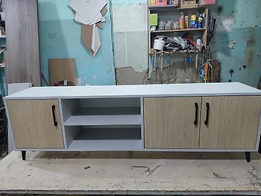 Тумбы и подставки для телевизора: Тумба под телевизор Новый,материал из ЛДСП Россия фурнитура с — 10