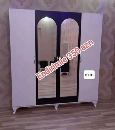 Dolablar: Yeni, Açılan, 3 qapılı Düz dolab, Qarderob, paltar dolabı, Azərbaycan — 29