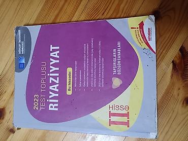 kitab skafi: 2 ci hisse toplu riyaziyyat yenidir içi temizdir — 1