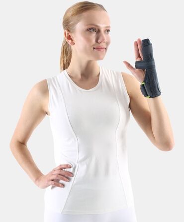 Ортезы: Шины на кисти руки, шина на запястье. Шина для большого пальца руки — 8