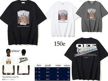 Majice: Men's T-shirt Off-White, bоја - Bela — 15