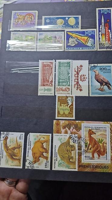 Марки: Коллекция почтовых марок с орнитологической и микологической — 5