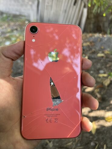 айфон хр корпус 13: IPhone Xr, Колдонулган, 64 ГБ, Коралл, Коргоочу айнек, Каптама, 79 %