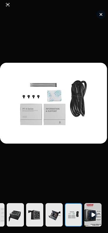 rush wave: Блок питания, Новый, DeepCool, 500 Вт, Bronze, 500 Вт — 2