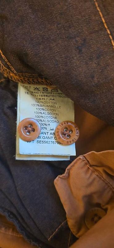 nike tech flecce: Мужские брюки, S, Gant, Б/у, цвет - Оранжевый, Платная доставка, Самовывоз — 4