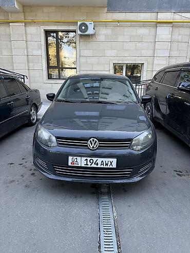 Volkswagen Polo: 2011 г., 1.6 л, Автомат, Газ, Седан at lalafo.kg Volkswagen Polo: 2011 г., 1.6 л, Автомат, Газ, Седан