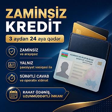 Услуги: Zaminsiz onlayn kredit xidməti - Yalnız şəxsiyyət vəsiqəsi ilə — 3