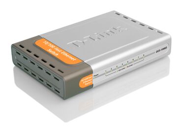 коммутатор: Коммутатор D-Link DES-1008D 8 портов Ethernet 10/100 Мбит/сек, Б\У