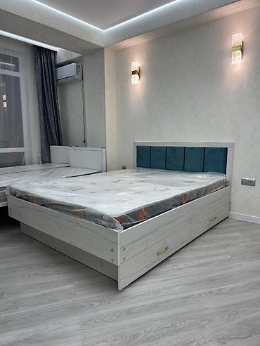 зеркало с полкой в ванную: Двуспальная кровать, Новый, С ящиком для хранения, В рассрочку, длина - 200 см — 6