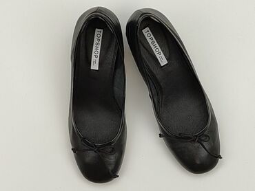 t shirty wyszczuplający damskie: Flat shoes for women, 38, Topshop, condition - Very good