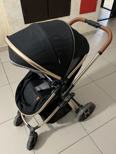 коляска gold baby: Коляска, цвет - Черный