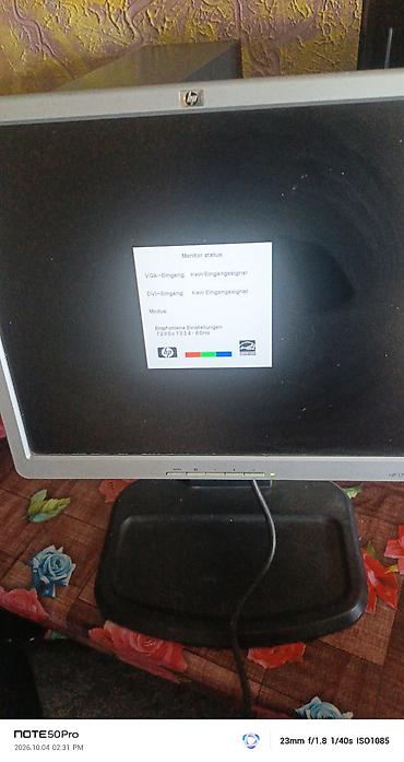 qurutma masini qiyməti: HP L1940T (seriyası) 19" LCD monitor Xüsusiyyətlər: - Ekran — 1